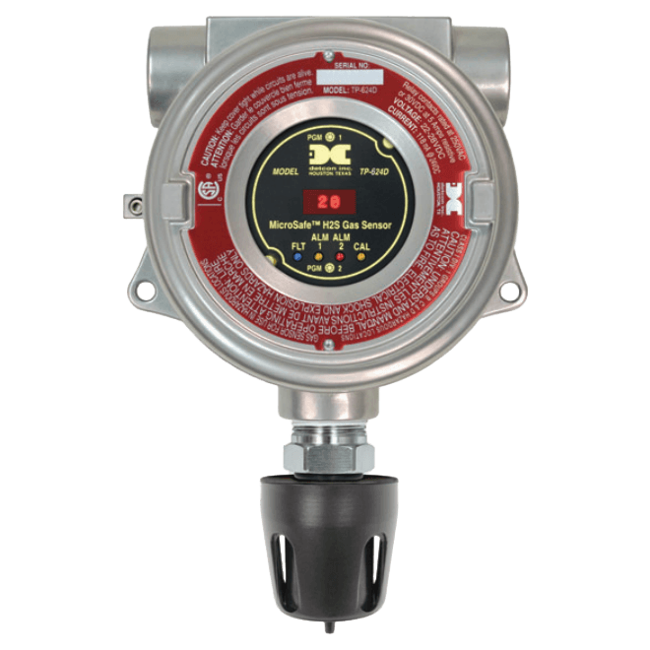 Detcon Hydrogen Sulfide Sensor, TP-624D